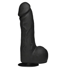 Фаллоимитатор со съемной присоской Doc Johnson Kink - The Perfect Cock 7.5 inch Vac-U-Lock - Black