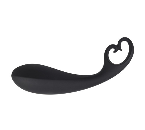 Анальний стимулятор Alive Black Heart, макс. діаметр 3,6 см