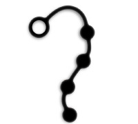 Анальные шарики Nexus Excite Small Anal Beads, силикон, макс. диаметр 2см