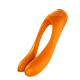 Универсальный мини вибратор на палец Satisfyer Candy Cane ORANGE