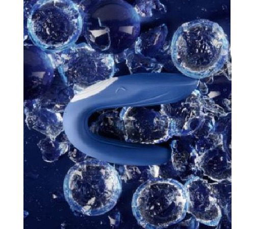 Вібратор для пар Satisfyer Double Whale з двома моторчиками