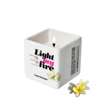 Массажная свеча Love To Love LIGHT MY FIRE Monoi (80 мл) без парабенов и консервантов