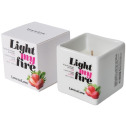 Массажная свеча Love To Love LIGHT MY FIRE Strawberry (80 мл) без парабенов и консервантов