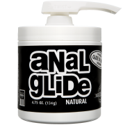 Анальна змазка на олійній основі Doc Johnson Anal Glide Natural (134 г) тривале ковзання