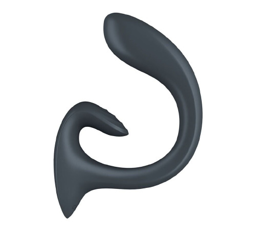 Вагинально-клиторальный вибратор Satisfyer G for Goddess 1 Dark Grey, 2 мотора