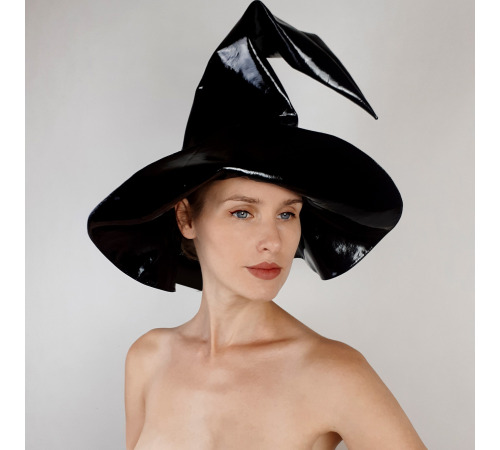 Шляпа ведьмы Винил глянец