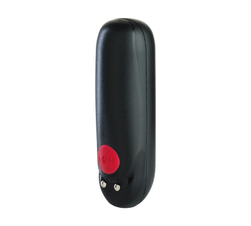 Віброкуля Fun Factory Massage BULLET, чорна, діаметр 2,5 см, 3 швидкості, 3 малюнки вібрації