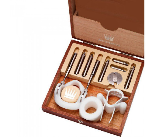 Экстендер для увеличения члена Jes-Extender Original, ремешковый, деревянный футляр для хранения