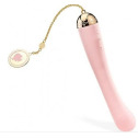 Вибратор для точки G с подключением к телефону ZALO Momoko Strawberry Pink