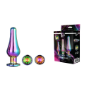 DT21873 Набір анальних пробок конічної форми Dream Toys GLEAMING LOVE PLEASURE SET MULTICOLOUR