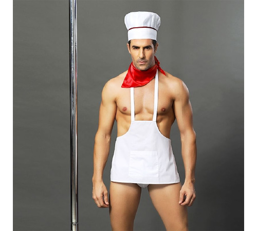 Мужской эротический костюм повара 