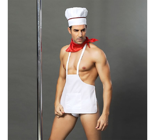 Мужской эротический костюм повара 