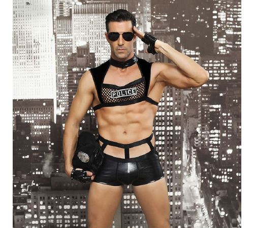 Мужской эротический костюм полицейского 