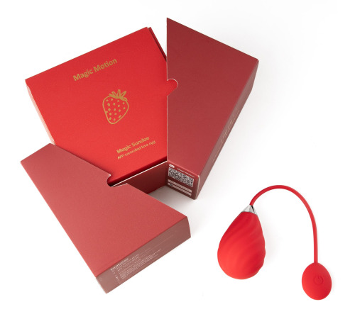 Смарт-виброяйцо Magic Motion Sundae Red