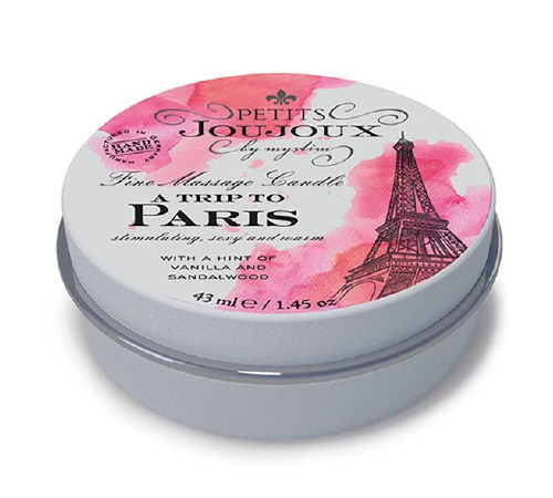 Массажная свечa Petits Joujoux - Paris - Vanilla and Sandalwood (43 мл) с афродизиаками