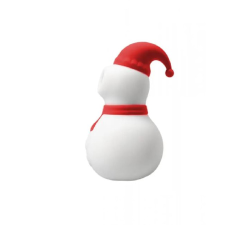 Вакуумный стимулятор клитора Снеговик Chisa Snowman Blue
