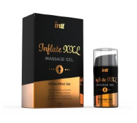 Гель для стимуляції члена Intt Inflate XXL (15 мл) зі смаком кориці, підсилює збудження