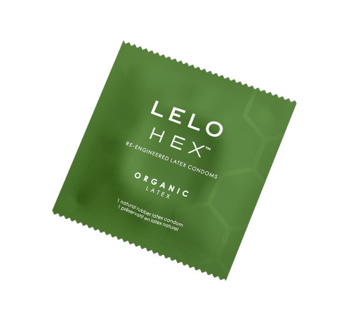 Презервативи LELO HEX Condoms Organic 12 Pack, тонкі та суперміцні