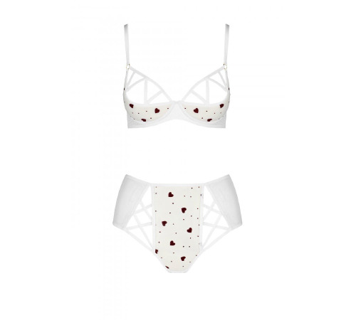 Еротичний комплект з малюнком LOVELIA BIKINI white XXL/XXXL - Passion