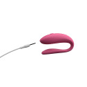Смарт-вибратор для пар We-Vibe Sync Lite Pink, 10 виброрежимов, можно совмещать с проникающим сексом