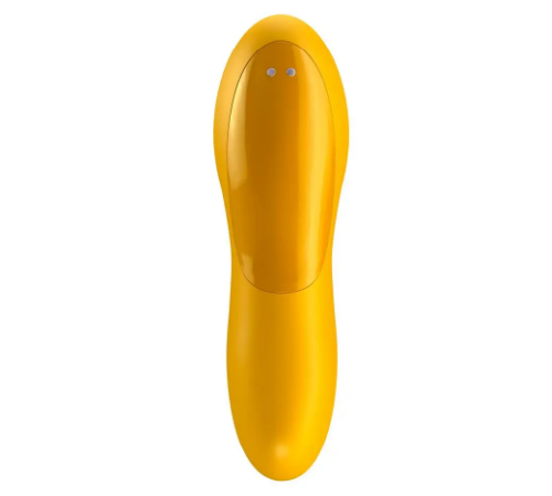 Універсальний вібратор на палець Satisfyer Teaser dark yellow
