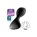 Анальна смарт-пробка з вібрацією Satisfyer Trendsetter Black