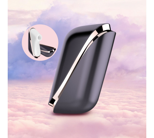 Вакуумный клиторальный стимулятор Satisfyer Traveler, корпус-чехол на магнитах