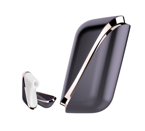 Вакуумный клиторальный стимулятор Satisfyer Traveler, корпус-чехол на магнитах