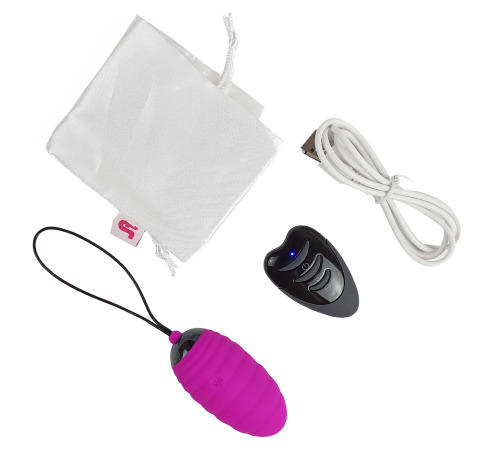 Виброяйце Adrien Lastic Ocean Breeze Pink із пультом ДУ