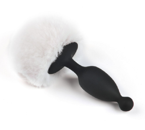 Анальна смартпробка Magic Motion Bunny зі знімним пухнастим хвостиком, керування зі смартфона