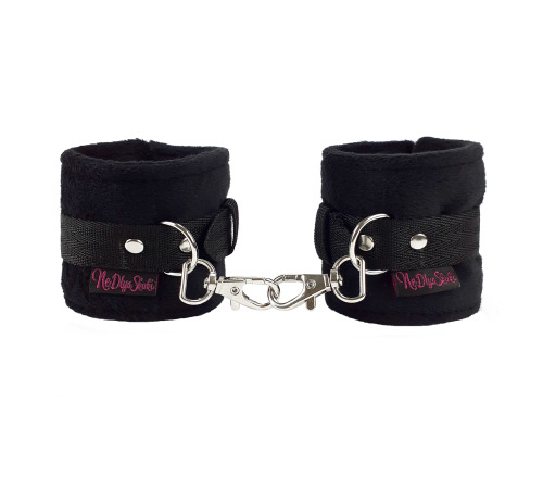 Наручники BDSM NeDlyaSkuki Soft Touch Hard Black