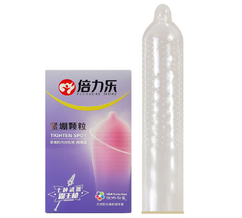 Презервативы TIGNTEN SPORT с пупырышками ВНУТРИ 10 шт 