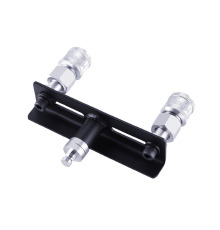 Двойной коннектор для секс-машин Hismith Quick Connector Adapter with Double Head, система KlicLok