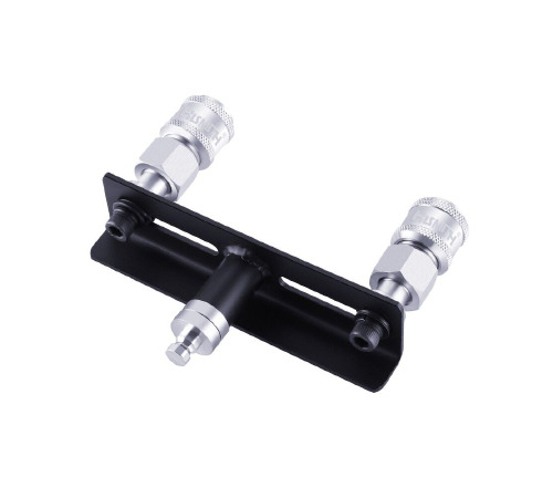Двойной коннектор для секс-машин Hismith Quick Connector Adapter with Double Head, система KlicLok