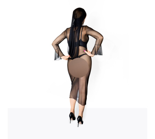 Прозорий костюм черниці, розмір L-2XL