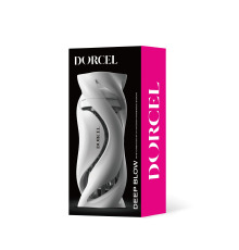 Мастурбатор Dorcel DEEP BLOW WHITE, двойное использование