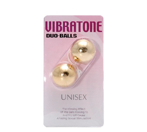 Вагинальные шарики DUO BALLS,GOLD