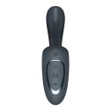 Вагінально-кліторальний вібратор Satisfyer G for Goddess 1 Dark Grey, 2 мотори