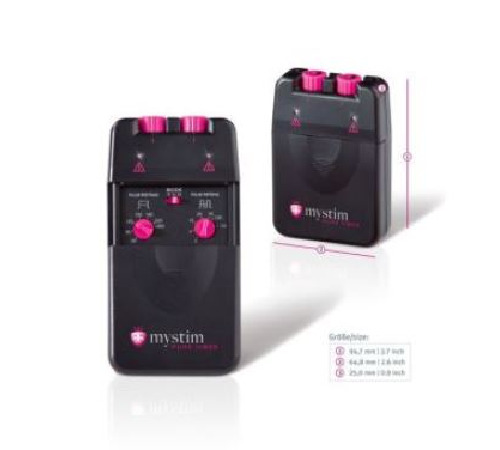Электростимулятор Mystim Pure Vibes, 2 канала, 3 программы, механические переключатели