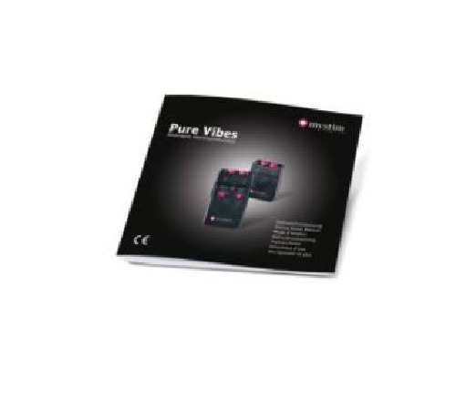 Электростимулятор Mystim Pure Vibes, 2 канала, 3 программы, механические переключатели