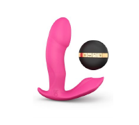 Вібратор Dorcel Secret Clit з підігрівом і пультом ДК, можна під одяг, голосове керування