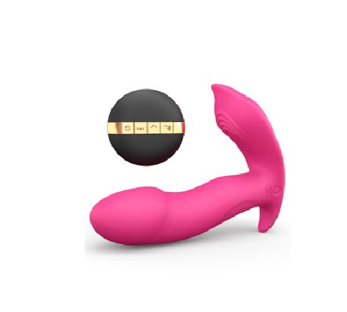 Вібратор Dorcel Secret Clit з підігрівом і пультом ДК, можна під одяг, голосове керування