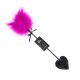 Щекоталка со шлепалкой Пика Art of Sex - Puff Peak, цвет Темно розовый