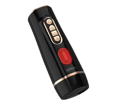 Мастурбатор Leten Masturbator v3 з вібрацією, голосом і з автоматично змінною Тугість каналу