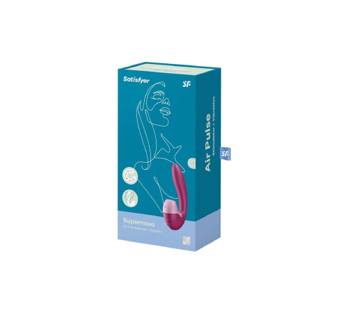 Вакуумный вибратор Satisfyer Supernova Berry, 2 положения ствола