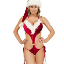 Ролевой сексуальный костюм Санты, размер XS - L