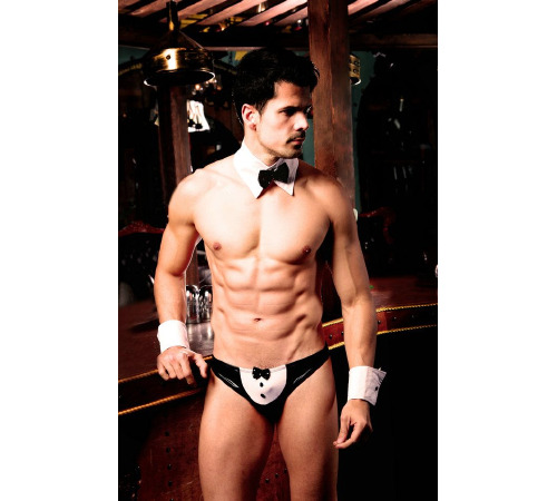 Чоловічий еротичний костюм офіціанта 