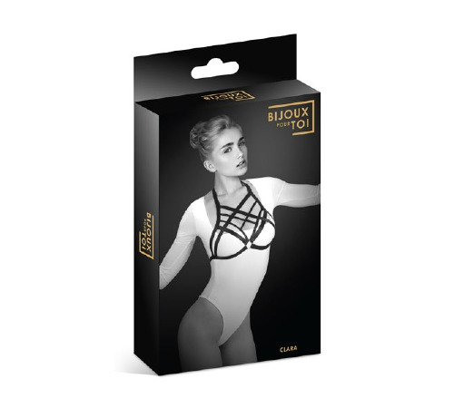 Портупея на грудь Bijoux Pour Toi - CLARA, эластичный полиэстер