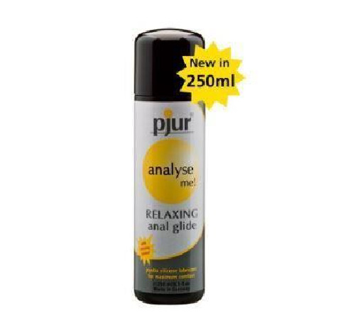 Анальна змазка pjur analyse me! Relaxing jojoba silicone 250 мл на силіконовій основі з олією жожоба