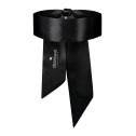 Атласная маска-повязка Obsessive Blindfold black One size, черная